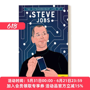 英文原版 The Extraordinary Life of Steve Jobs 卓越人生名人传记 乔布斯 英文版 进口英语原版书籍