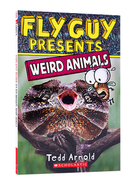 华研原版 苍蝇小子 奇怪的动物 英文原版 Fly Guy Presents Weird Animals 学乐出版 儿童趣味性阅读桥梁图画书 英文版 进口书