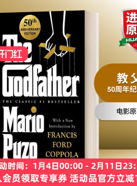 教父 50周年纪念版 英文原版 The Godfather 50th Anniversary Edition 英文版 进口英语原版书籍