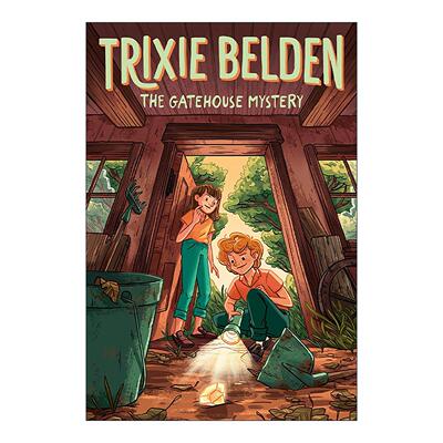 英文原版 The Gatehouse Mystery Trixie Belden Girl Detective 03 少女侦探崔西·贝尔登系列3 门房之谜 儿童推理小说  英文版