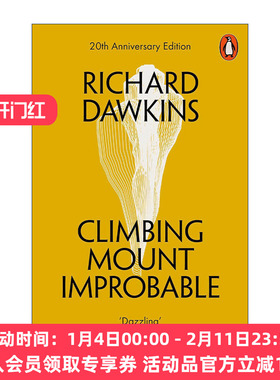 英文原版 Climbing Mount Improbable 攀登不可能的山 理查德·道金斯 演化生物学的入门读物 英文版 进口英语原版书籍