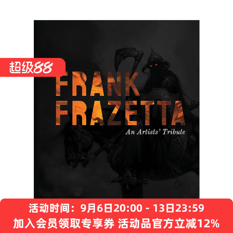 英文原版 Frank Frazetta 致敬弗兰克·弗雷泽塔专题艺术画册 科幻插图界巨人 雨果奖得主 精装收藏版 英文版 进口英语原版书籍