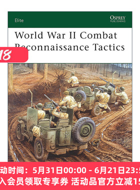 英文原版 World War II Combat Reconnaissance Tactics 二战战斗侦查战术 军事精锐系列 英文版 进口英语原版书籍
