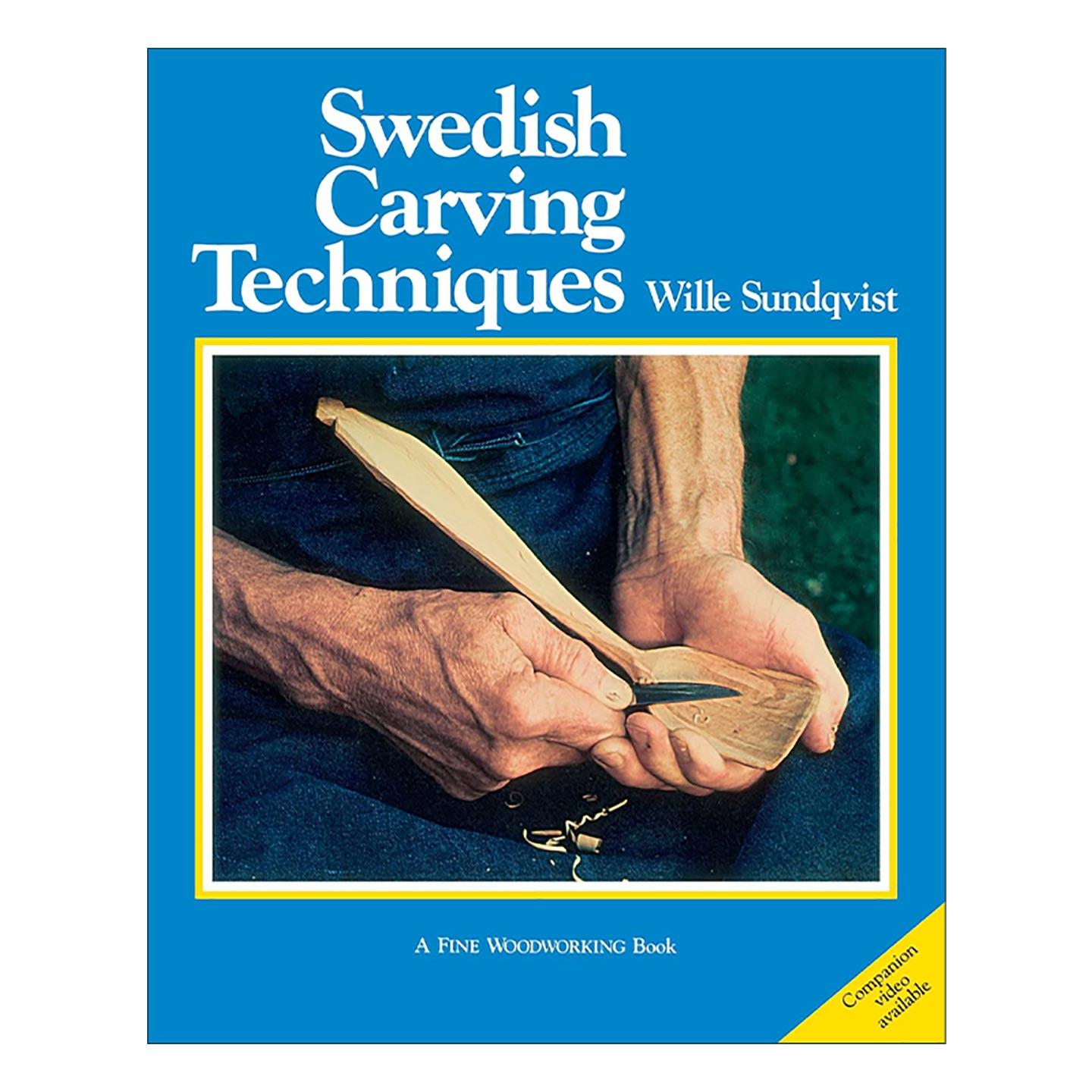 英文原版 Swedish Carving Techniques 瑞典木工雕刻技巧 英文版 进口英语原版书籍