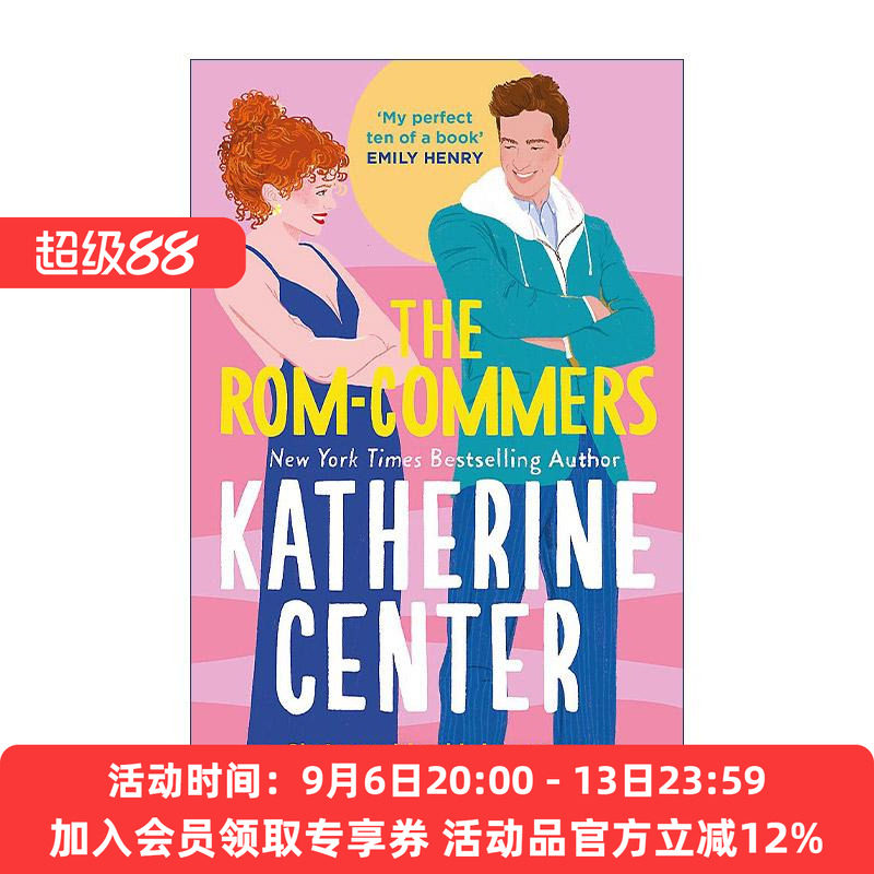英文原版 The Rom-Commers 浪漫喜剧编剧 北美晋江浪漫爱情小说 Katherine Center 英文版 进口英语原版书籍