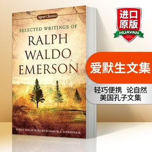 英文版 愛默生文集 英文原版 Writings Ralph 書籍 正版 進(jìn)口英語書 Waldo Emerson Selected