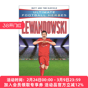 英文原版 Lewandowski 超级足球明星人物传记 罗伯特 莱万多夫斯基 Ultimate Football Heroes 英文版 进口英语原版书籍