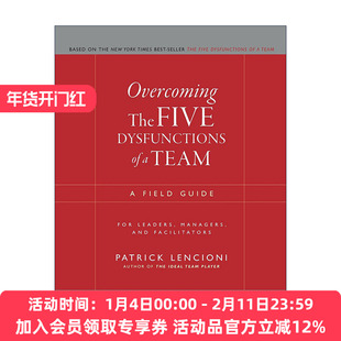 英文原版 Overcoming the Five Dysfunctions of a Team 克服团队协作的五大障碍 派特里克兰西尼奥 英文版 进口英语原版书籍