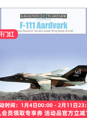 英文原版 F-111战斗轰炸机 F-111 Aardvark 通用动力公司可变后掠翼攻击机 精装图册指南 John Gourley 英文版 进口英语原版书籍