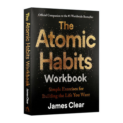英文原版 The Atomic Habits Workbook 掌控习惯工作手册 引导式日记 如何养成好习惯并戒除坏习惯 詹姆斯·克利尔 英文版