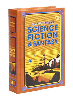 英文原版 Classic Tales of Science Fiction Fantasy 经典科幻与奇幻小说 经典皮革精装 英文版 进口英语原版书籍