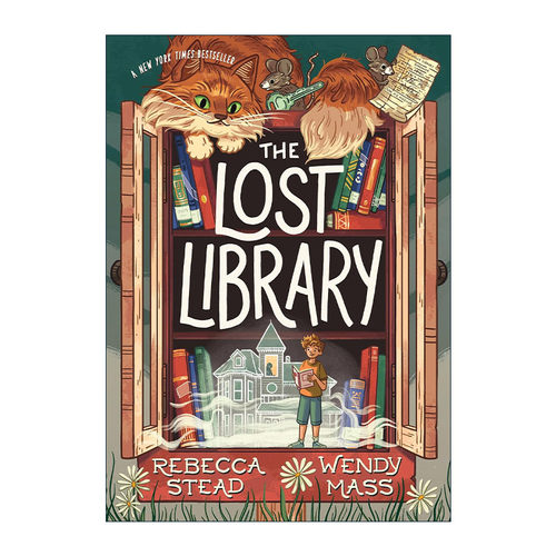 英文原版 The Lost Library 迷失图书馆 精装 猫猫小说 英文版 进口英语原版书籍
