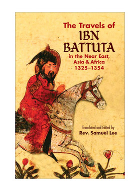 伊本白图泰游记 英文原版 The Travels of Ibn Battuta 在近东 亚洲和非洲 1325-1354 英文版 进口英语原版书籍