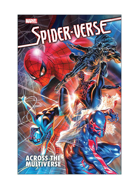 英文原版 Spider-Verse Across the Multiverse 蜘蛛侠宇宙 纵横多元宇宙 漫威漫画 英文版 进口英语原版书籍