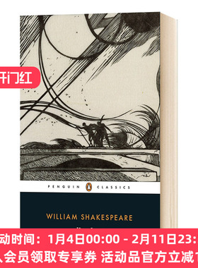 李尔王 英文原版 King Lear 莎士比亚四大悲剧之一 Penguin classics 企鹅经典 Shakespeare 英文版进口英语经典名著书籍