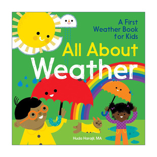 英文原版 All About Weather 关于天气的一切 儿童科普百科绘本 Huda Harajli 英文版 进口英语原版书籍