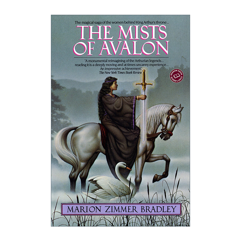阿瓦隆迷雾1 阿瓦隆女王 英文原版 The Mists of Avalon 奇幻小说 玛丽昂·齐默·布拉德利 英文版 进口英语原版书籍