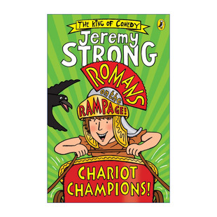 横冲直撞的罗马人3 英文原版 Romans on the Rampage: Chariot Champions 吉瑞米·斯特朗爆笑儿童小说 英文版 进口英语原版书籍
