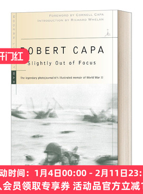 英文原版 Slightly Out of Focus 失焦 颤抖的镜头 卡帕战地摄影手记 英文版 进口英语原版书籍