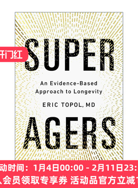 英文原版 Super Agers 超级老人 基于证据的长寿方法 英文版 进口英语原版书籍