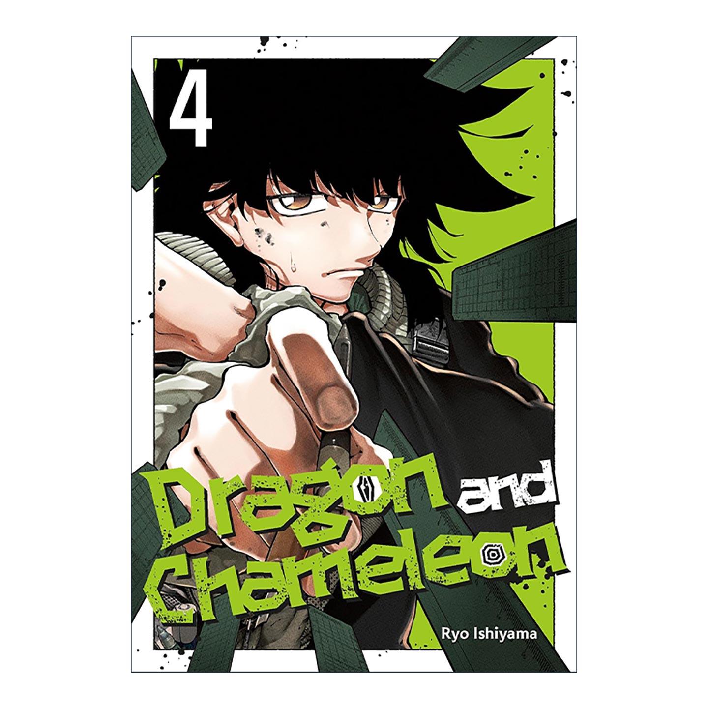 英文原版 Dragon and Chameleon 04 龙与变色龙 卷四 同名动漫漫画 石山谅 英文版 进口英语原版书籍