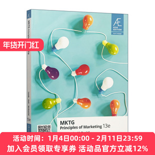 英文原版 MKTG Principles of Marketing 市场营销学 第13版 Charles W.Lamb教授 英文版 进口英语原版书籍