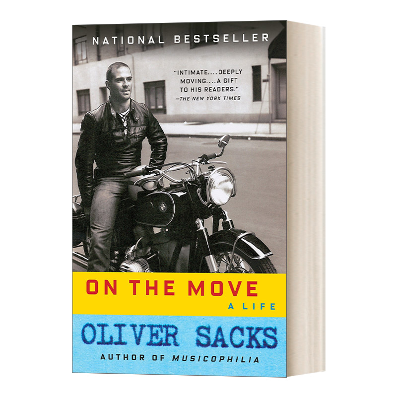 英文原版 On the Move A Life 一直行动着 医学桂冠诗人Oliver Sacks奥利佛·萨克斯自传 英文版 进口英语原版书籍