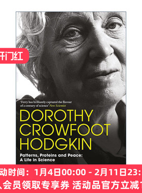 英文原版 Dorothy Crowfoot Hodgkin 为世界而生 多萝西·霍奇金传 诺贝尔化学奖得主 英文版 进口英语原版书籍