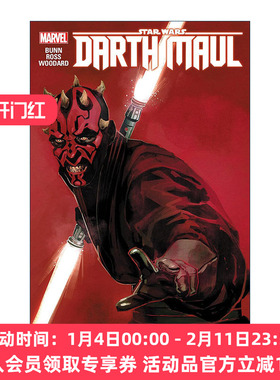 英文原版 Star Wars Darth Maul 星球大战 达斯·摩尔 漫威漫画 Cullen Bunn 英文版 进口英语原版书籍