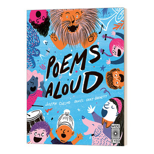 大声朗读诗选集 Poems anthology 华研原版 poems loud朗读诗词 英文版 out Aloud read 书籍 进口英语原版 英文原版