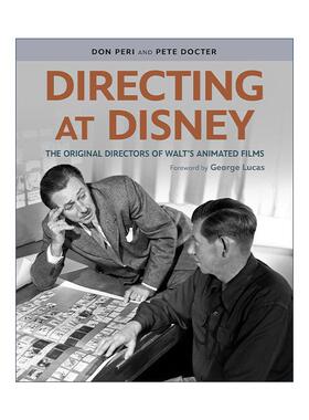 英文原版 Directing at Disney 在迪士尼导演 华特动画电影的原始导演 艺术传记 Pete Docter 精装 英文版 进口英语原版书籍
