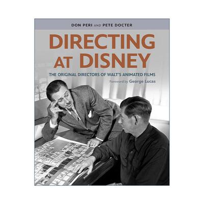 英文原版 Directing at Disney 在迪士尼导演 华特动画电影的原始导演 艺术传记 Pete Docter 精装 英文版 进口英语原版书籍