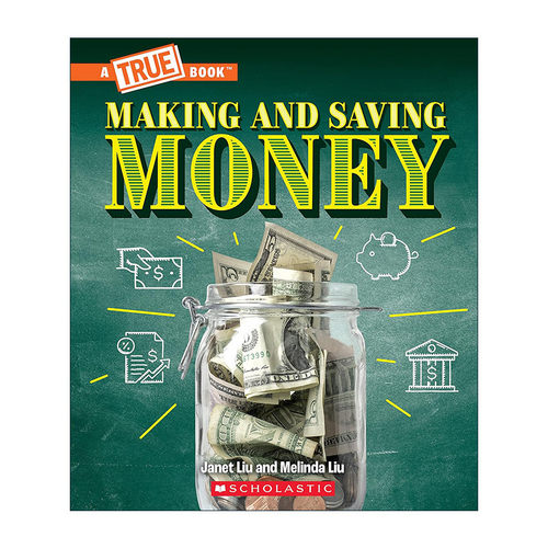 英文原版 A True Book Making and Saving Money 学乐真相百科之理财篇 赚钱与存钱 英文版 进口英语原版书籍