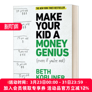 如何培养高财商孩子 Your Money 英文原版 Even Not 英文版 Kid You 书籍 进口英语原版 Genius Make
