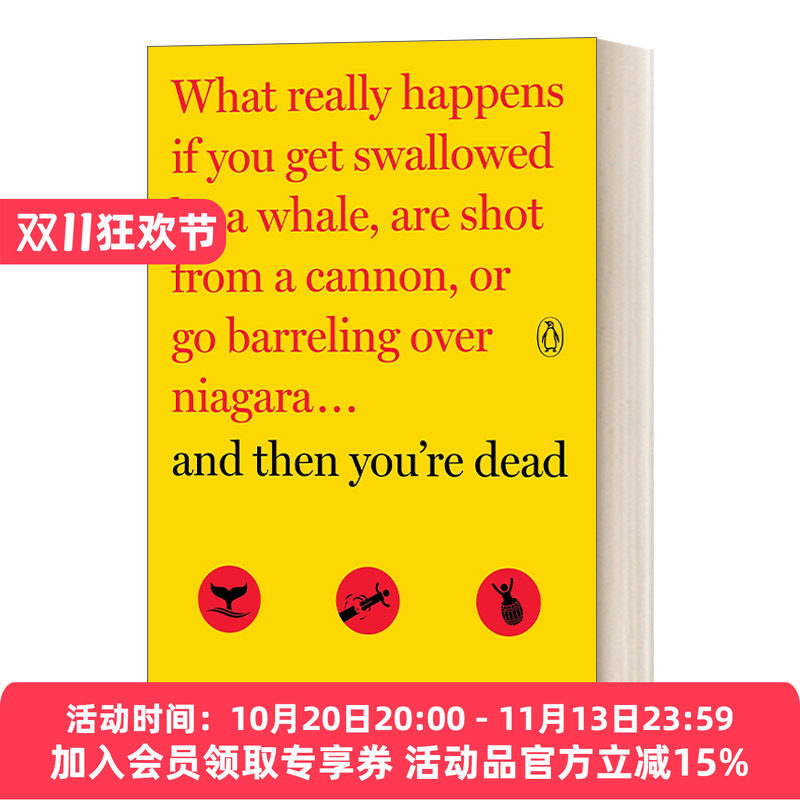 英文原版 And Then You're Dead 假如你跳进一个黑洞里 45种离奇死法背后的科学详解 Cody Cassidy 英文版 进口英语原版书籍
