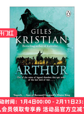 英文原版 Arthur 亚瑟 Giles Kristian畅销亚瑟王系列历史小说 英文版 进口英语原版书籍