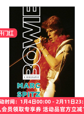 英文原版 Bowie 大卫·鲍伊传 格莱美终生成就奖得主 摇滚音乐 Marc Spitz 英文版 进口英语原版书籍