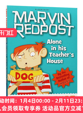英文原版 Marvin Redpost Alone in His Teacher's House Book 4 麻烦精马文系列4 独自在老师家 英文版 进口英语原版书籍