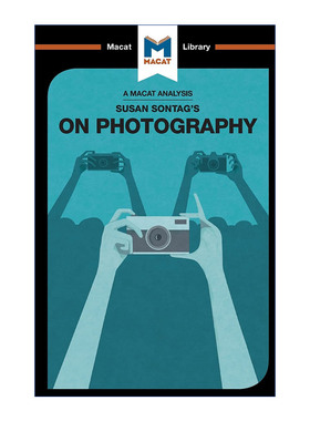 苏珊桑塔格  英文原版 Susan Sontag's On Photography 论摄影 MACAT解读系列 英文版 进口英语原版书籍