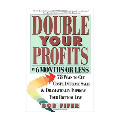 英文原版 Double Your Profits 提高利润的78个方法 英文版 进口英语原版书籍