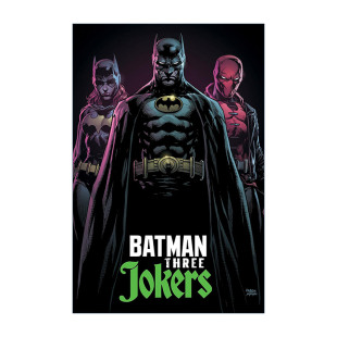 Three 书籍 进口英语原版 精装 Absolute Batman Geoff 绝对蝙蝠侠 Jokers 英文版 英文原版 三个小丑 Johns DC漫画