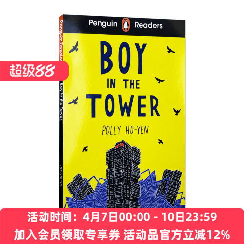 英文原版 Penguin Readers Level 2 Boy In The Tower  ELT Graded Reader  企鹅分级阅读2 塔里的男孩 英文版 进口英语原版书籍