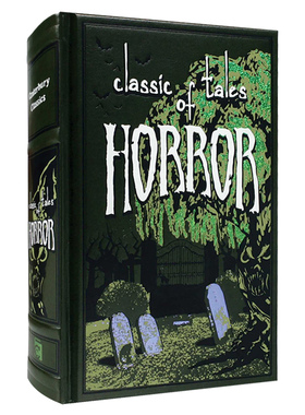 英文原版小说 Classic Tales of Horror 经典恐怖故事集 皮革精装 Leather-bound Classics 英文版 进口英语原版书籍