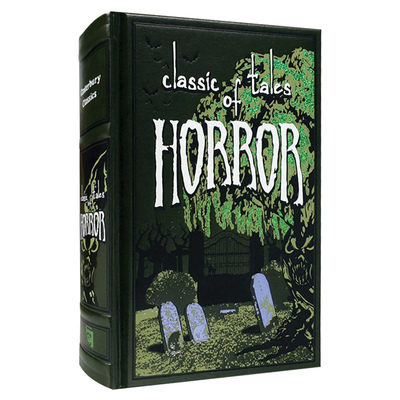 英文原版小说 Classic Tales of Horror 经典恐怖故事集 皮革精装 Leather-bound Classics 英文版 进口英语原版书籍