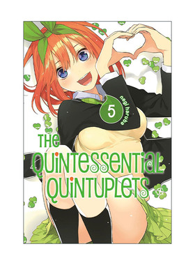 五等分的新娘5 英文原版 The Quintessential Quintuplets 5 同名动漫漫画 春场葱 讲谈社 英文版 进口英语原版书籍