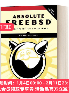 英文原版 Absolute FreeBSD 3rd Edition  FreeBSD操作完整指南 第三版 英文版 进口英语原版书籍