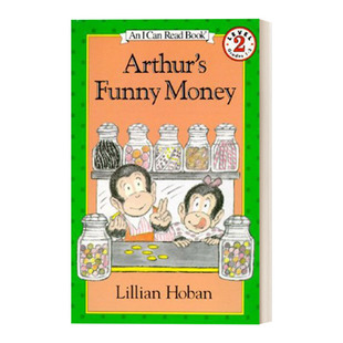 亚瑟系列 英文原版 Read Can 亚瑟 Arthur 汪培珽第四阶段书单 英文版 Money Funny 书籍 进口英语原版 趣味零花钱