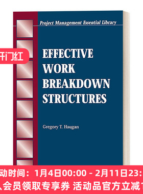 英文原版 Effective Work Breakdown Structures The Project Management Essential Ibrary Series有效的工作分解结构 项目管理