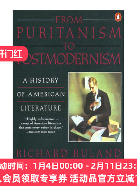 英文原版 From Puritanism to Postmodernism 从清教主义到后现代主义 美国文学史 Malcolm Bradbury 英文版 进口英语原版书籍