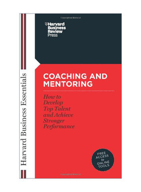 高效管理者指南 英文原版 Coaching and Mentoring 如何培养人才并取得出色的绩效 哈佛商业评论 企业战略管理指导 英文版 进口书
